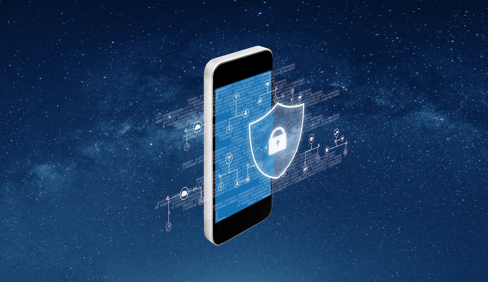Digital data security and mobile phone security technology